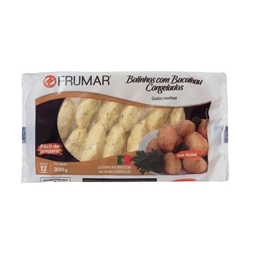 Frumar - Bolinho com 25% de Bacalhau